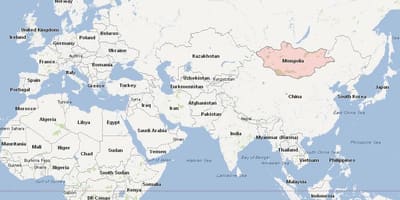 地图蒙古地图亚